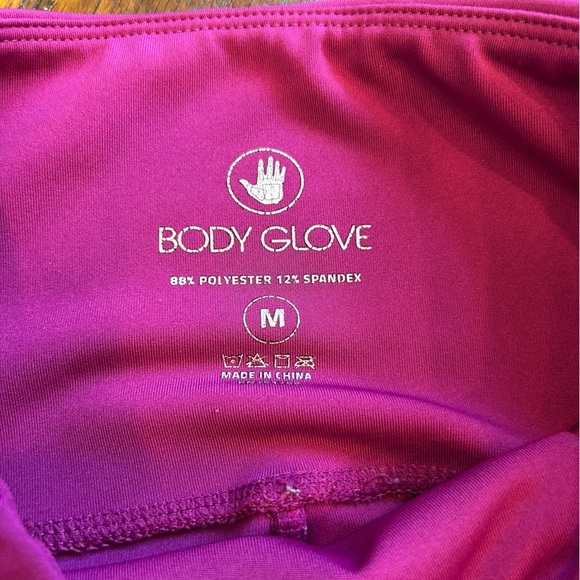 Body Glove Purple and Black Leggings - Picture 2 of 4